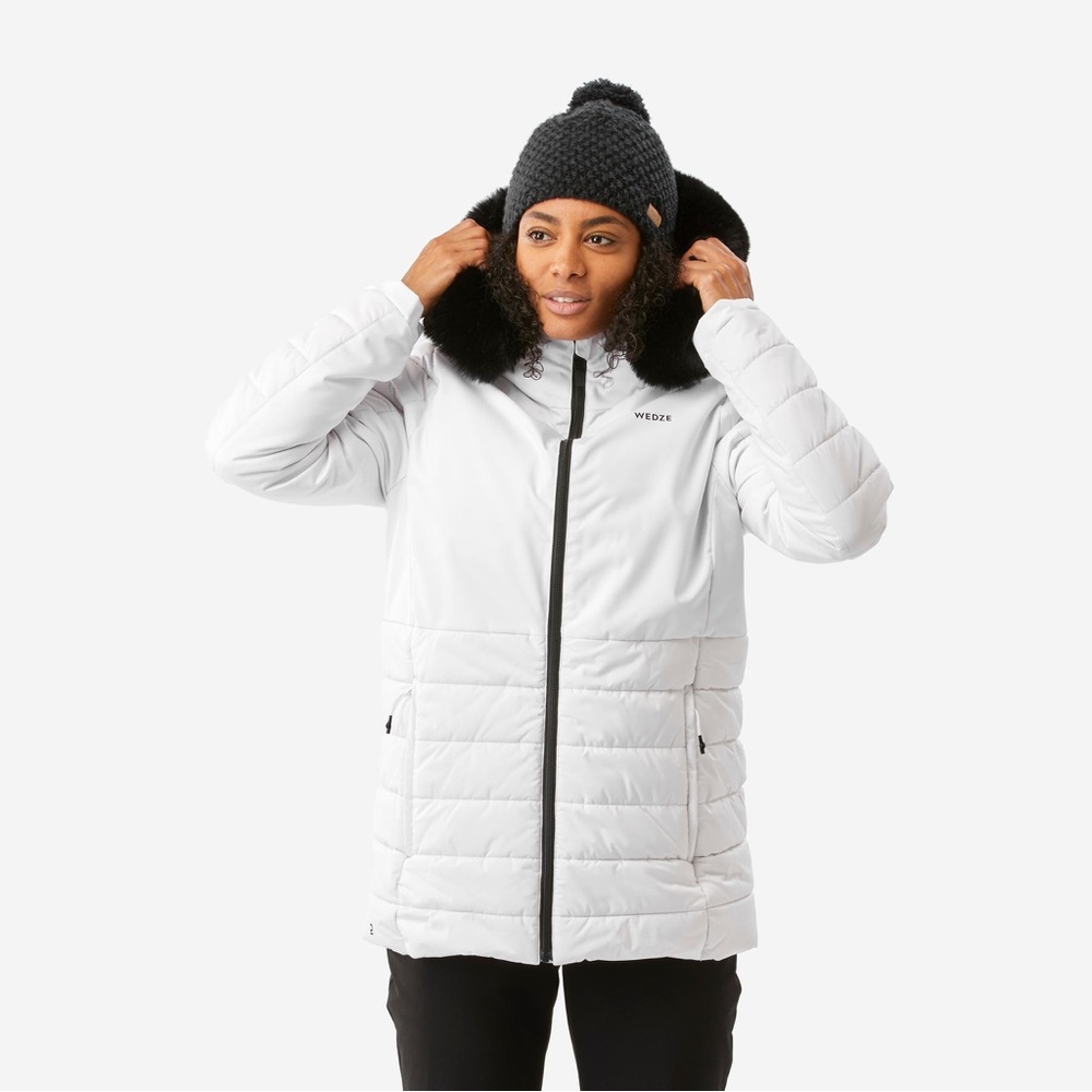 White Ski Puffer Jacket